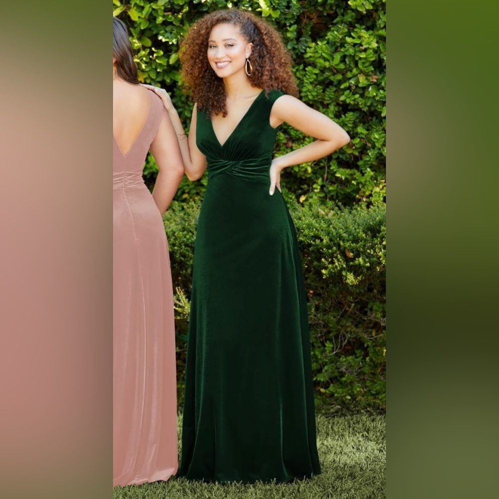 Christina Wu 22048 Ruched Waist Bridesmaid Dress